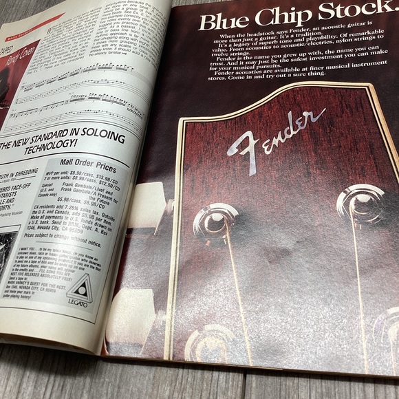 Guitar for the Practicing Musician Magazine October 1991 Skid Row w/post… - Picture 14 of 16